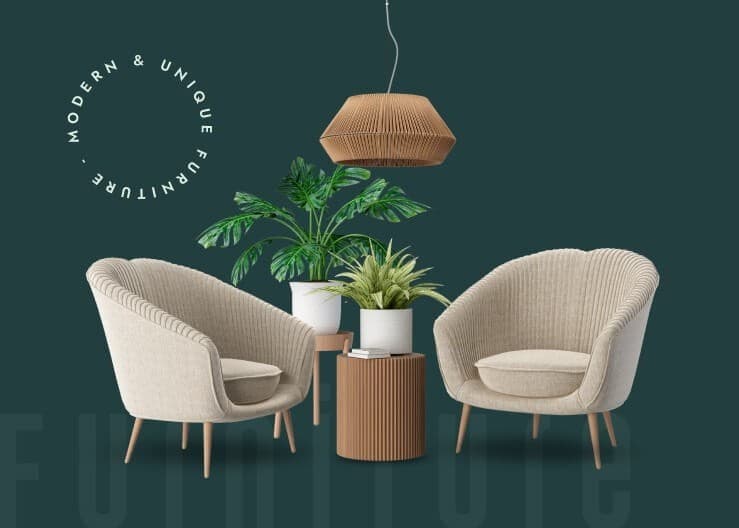 Leisure chair set arrangement